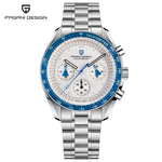 PAGANI DESIGN 2026 New Moon Herrenuhren, Luxus-Quarzuhr für Herren, VK63, Chronograph, AR-Saphirspiegel, Keramiklünette, leuchtend - flohmarkt-deutschland.shop