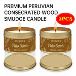 Palo Santo Scented Candles Premium Palo Santo Purify Elevate Energy Cleansing Candle for Meditation Winter Gifts Gift For Woman - flohmarkt-deutschland.shop