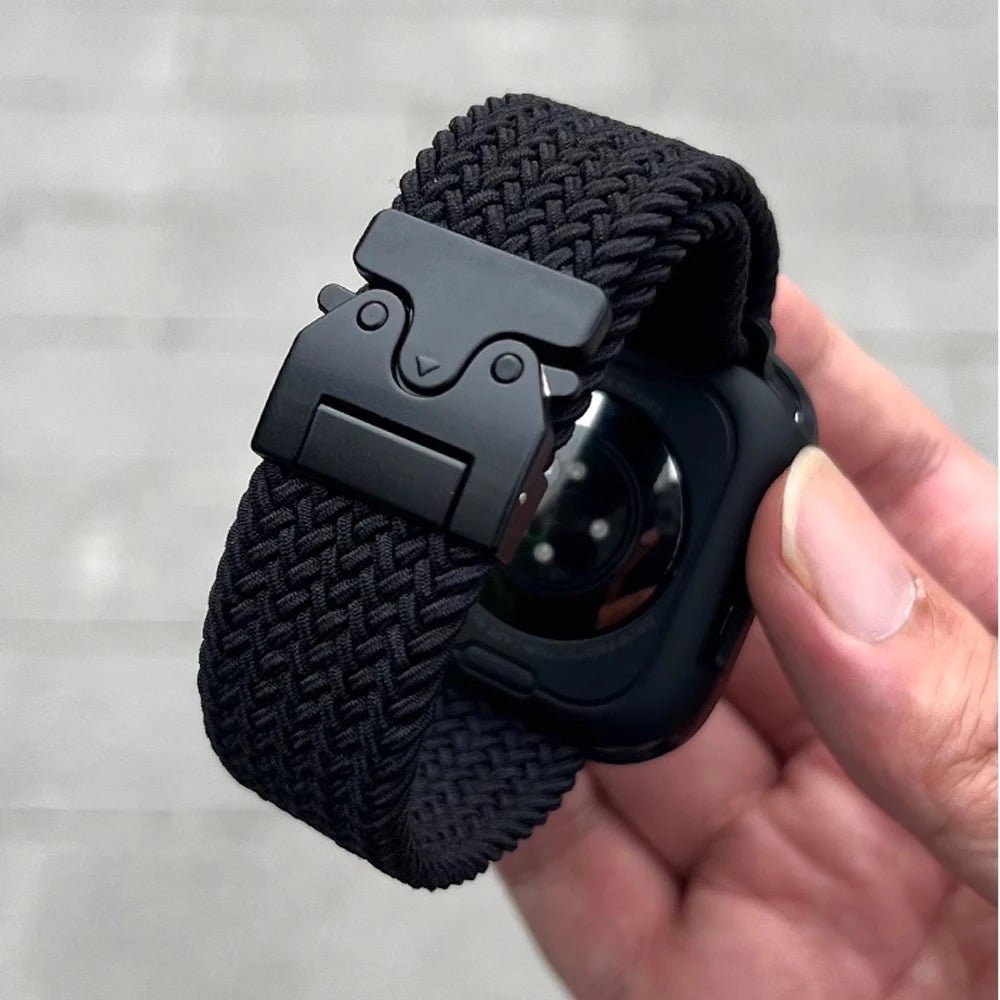 Parachute Straps for Apple watch 11 10 Band 46mm 42mm 45mm Ultra 3 49mm 44mm 41 Braided bracelet correa iWatch Series 9 8 SE 6 7 - flohmarkt-deutschland.shop