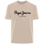 Pepe Jeans London women's logo short-sleeve T-shirt, luxury brand women's wear, Y2K top, gender-neutral street style - flohmarkt-deutschland.shop