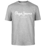 Pepe Jeans London women's logo short-sleeve T-shirt, luxury brand women's wear, Y2K top, gender-neutral street style - flohmarkt-deutschland.shop