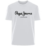 Pepe Jeans London women's logo short-sleeve T-shirt, luxury brand women's wear, Y2K top, gender-neutral street style - flohmarkt-deutschland.shop