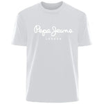 Pepe Jeans London women's logo short-sleeve T-shirt, luxury brand women's wear, Y2K top, gender-neutral street style - flohmarkt-deutschland.shop