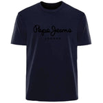 Pepe Jeans London women's logo short-sleeve T-shirt, luxury brand women's wear, Y2K top, gender-neutral street style - flohmarkt-deutschland.shop