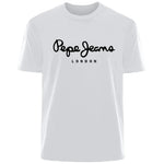 Pepe Jeans London women's logo short-sleeve T-shirt, luxury brand women's wear, Y2K top, gender-neutral street style - flohmarkt-deutschland.shop
