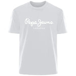 Pepe Jeans London women's logo short-sleeve T-shirt, luxury brand women's wear, Y2K top, gender-neutral street style - flohmarkt-deutschland.shop