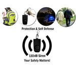 Persönlicher Alarm 130dB Selbstverteidigung Schlüsselanhänger - flohmarkt-deutschland.shop