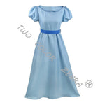 Peter Cosplay Pan Damen Prinzessin Wendy Fairy Kostüm Blaues mittelalterliches Halloween-Kleid Cosplay Costume - flohmarkt-deutschland.shop