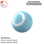 PetTech Interaktives Ballspielzeug Katze Hund - Automatischer Rollender Ball Mit Schwanz Nachahmung Und Wiederaufladbar - flohmarkt-deutschland.shop