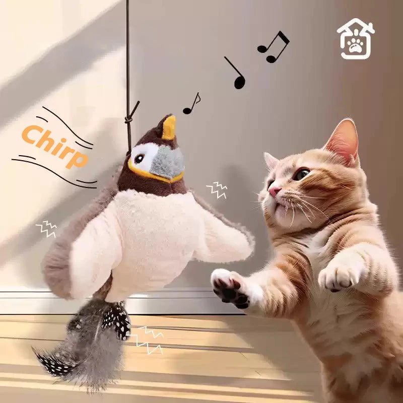 PetTech Interaktives Ballspielzeug Katze Hund - Automatischer Rollender Ball Mit Schwanz Nachahmung Und Wiederaufladbar - flohmarkt-deutschland.shop