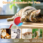PetTech Pro Interaktives Katzen Und Hunde Ballspielzeug - Automatisch Rollen Und Reagiert Auf Berührung Wiederaufladbar - flohmarkt-deutschland.shop