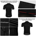 PHMAX Loose Casual Cycling Jersey Half Zip Quick Dry Breathable MTB Road Bike Jersey Outdoor Sports Cycling Shirt with 3 Pockets - flohmarkt-deutschland.shop