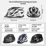 PMT Lightweight Cycling Helmet Comfort Lining Hollow Riding Safety Head Protection Bicycle MTB Helmet Carbon Pattern Bike Helmet - flohmarkt-deutschland.shop