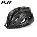 PMT Lightweight Cycling Helmet Comfort Lining Hollow Riding Safety Head Protection Bicycle MTB Helmet Carbon Pattern Bike Helmet - flohmarkt-deutschland.shop