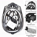 PMT Lightweight Cycling Helmet Comfort Lining Hollow Riding Safety Head Protection Bicycle MTB Helmet Carbon Pattern Bike Helmet - flohmarkt-deutschland.shop