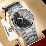 POEDAGAR Top Business Man Watch Luminous Waterproof Stainless Steel Men Wristwatch Date Week Quartz Fashion Casual Men's Watches - flohmarkt-deutschland.shop