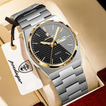 POEDAGAR Top Business Man Watch Luminous Waterproof Stainless Steel Men Wristwatch Date Week Quartz Fashion Casual Men's Watches - flohmarkt-deutschland.shop