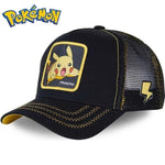 Pokemon Pikachu Baseball Cap Anime Cartoon Figure Cosplay Hat Adjustable Women Men Kids Sports Hip Hop Caps Toys Birthday Gift - flohmarkt-deutschland.shop