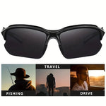 Polarisierte Sportbrille Damen & Herren – winddicht, UV-Schutz - flohmarkt-deutschland.shop