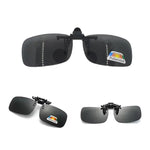 Polarized Sunglasses Clips Glasses Clip Driving Night Vision Eyeglasses UV400 Outdoor Shades High Definition Sun Glasses Clips - flohmarkt-deutschland.shop