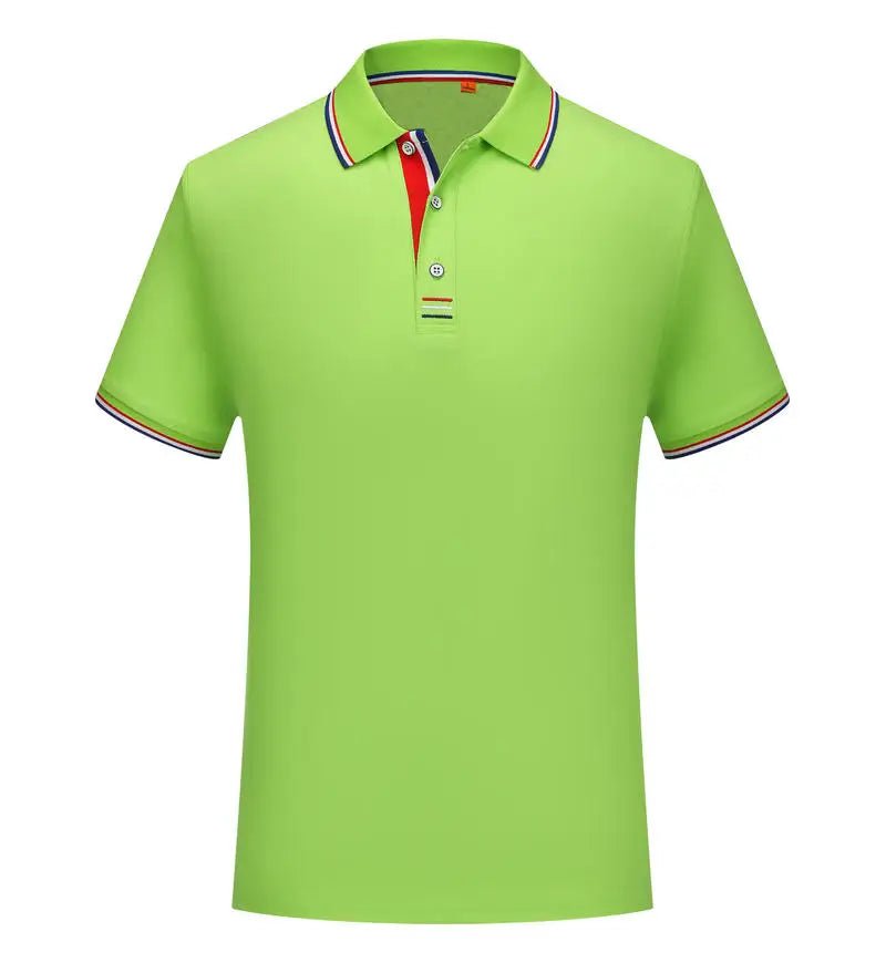 Polo Shirts Casual Solid Color New Summer Fashion Brand Men Hot Selling Clothing Breathable Lapel 8 Colors T-Shirt - flohmarkt-deutschland.shop