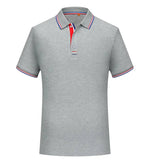 Polo Shirts Casual Solid Color New Summer Fashion Brand Men Hot Selling Clothing Breathable Lapel 8 Colors T-Shirt - flohmarkt-deutschland.shop