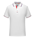 Polo Shirts Casual Solid Color New Summer Fashion Brand Men Hot Selling Clothing Breathable Lapel 8 Colors T-Shirt - flohmarkt-deutschland.shop
