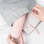 Portable Toothpaste Toothbrush Protect Holder Case Travel Camping Storage Box Protect Toothbrush Toothpaste from Dirt and Damage - flohmarkt-deutschland.shop