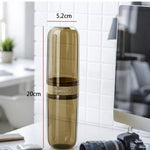 Portable Toothpaste Toothbrush Protect Holder Case Travel Camping Storage Box Protect Toothbrush Toothpaste from Dirt and Damage - flohmarkt-deutschland.shop