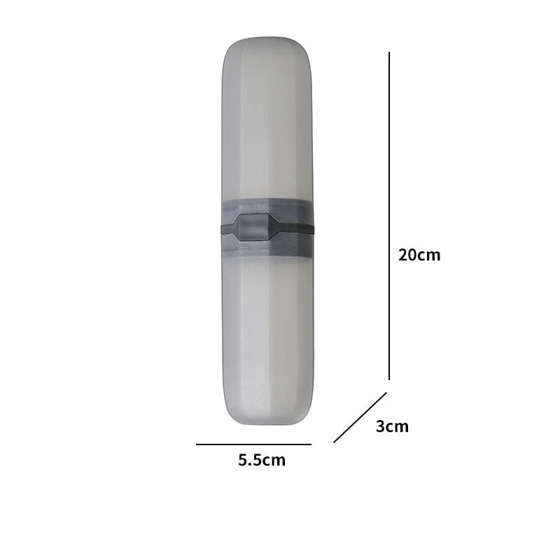 Portable Toothpaste Toothbrush Protect Holder Case Travel Camping Storage Box Protect Toothbrush Toothpaste from Dirt and Damage - flohmarkt-deutschland.shop