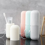 Portable Toothpaste Toothbrush Protect Holder Case Travel Camping Storage Box Protect Toothbrush Toothpaste from Dirt and Damage - flohmarkt-deutschland.shop