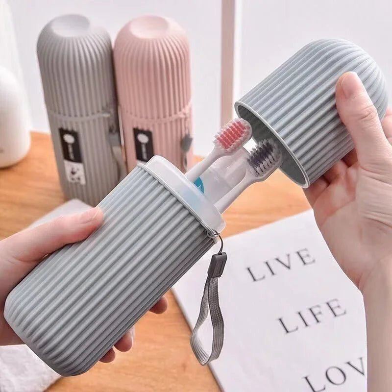 Portable Toothpaste Toothbrush Protect Holder Case Travel Camping Storage Box Protect Toothbrush Toothpaste from Dirt and Damage - flohmarkt-deutschland.shop