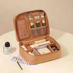 Professioneller Make-up-Organizer, tragbare Tasche aus Oxford-Stoff mit mehreren Fächern für Reisen, geräumiger Hand-Organizer - flohmarkt-deutschland.shop