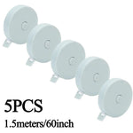 Profi Schneider Doppelmaßband PVC - Doppelseitiges Messband Für Körpermessung Nähen Pattern Making Klare Ablesbarkeit - flohmarkt-deutschland.shop