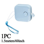 Profi Schneider Doppelmaßband PVC - Doppelseitiges Messband Für Körpermessung Nähen Pattern Making Klare Ablesbarkeit - flohmarkt-deutschland.shop
