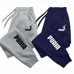 PUAIA Print Men's Pants Autumn/Winter New Sport Jogging Trousers Fitness Loose Fit Clothing Solid Color Outfit Streetwear Pants - flohmarkt-deutschland.shop