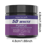 Purple Teeth Cleaning Powder - No Sulfuric Acid, Deep Cleansing and Polishing, Whitens Teeth Within 5 Days, Portable Daily Use - flohmarkt-deutschland.shop