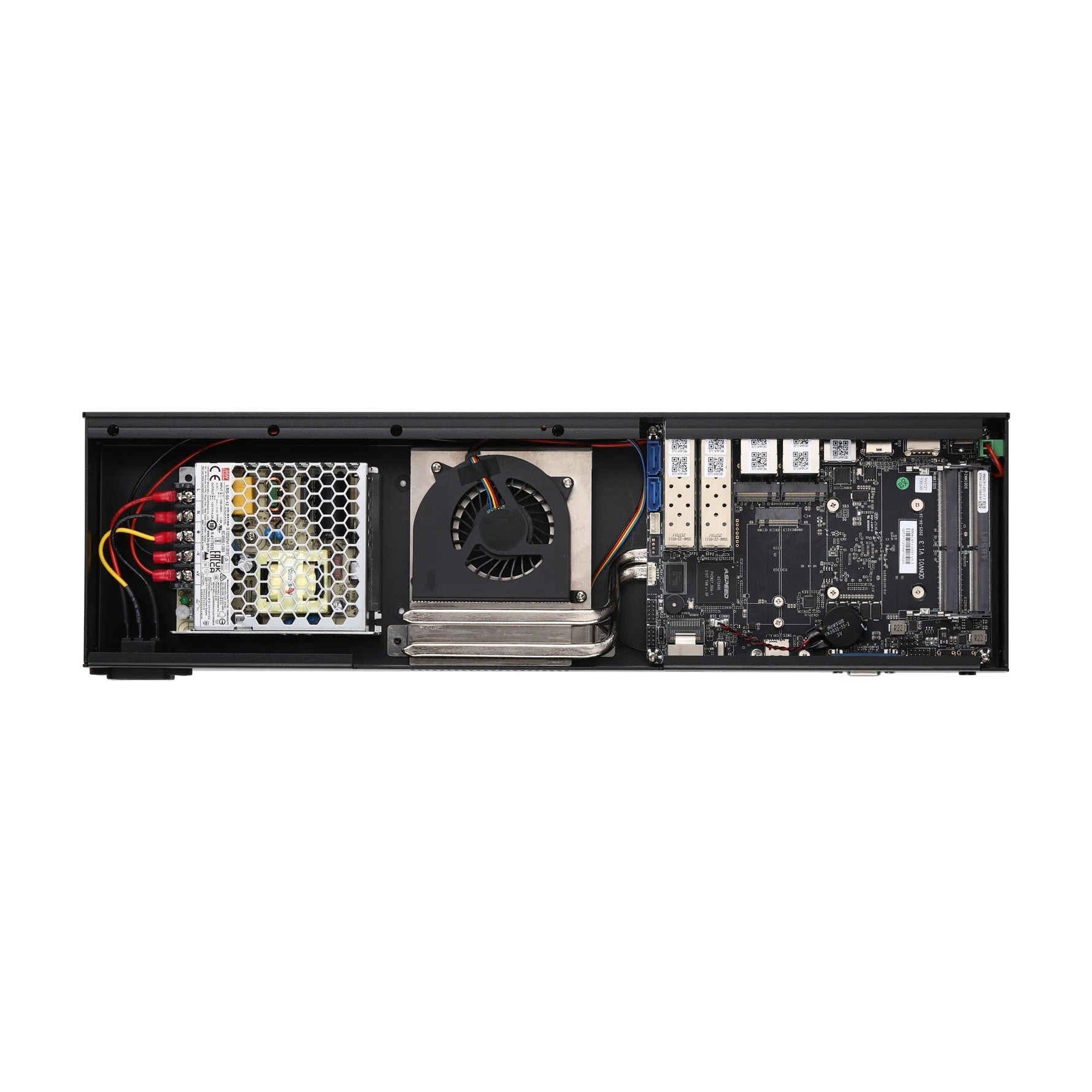 Qotom 1U Rack Mini-PC Server – 5x 2,5G LAN, pfSense, Atom - flohmarkt-deutschland.shop