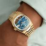Quadratische Retro-Uhr für Herren, leichte Luxusmarke, echtes Geschenk, 2026 neu, Edelstahlarmband, wasserdichte Quarzuhr - flohmarkt-deutschland.shop