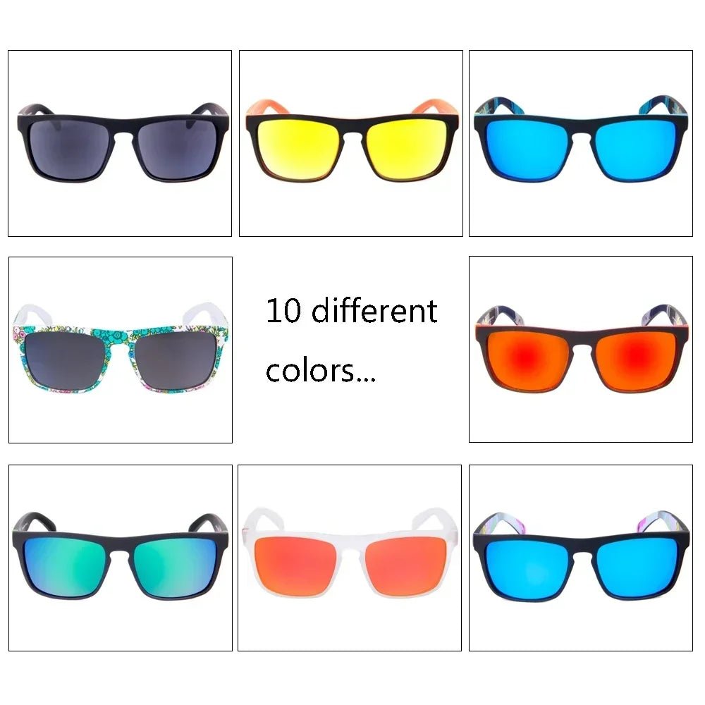 Queshark Polarisierte Sportsonnenbrille UV400 – Outdoor & Radfahren - flohmarkt-deutschland.shop
