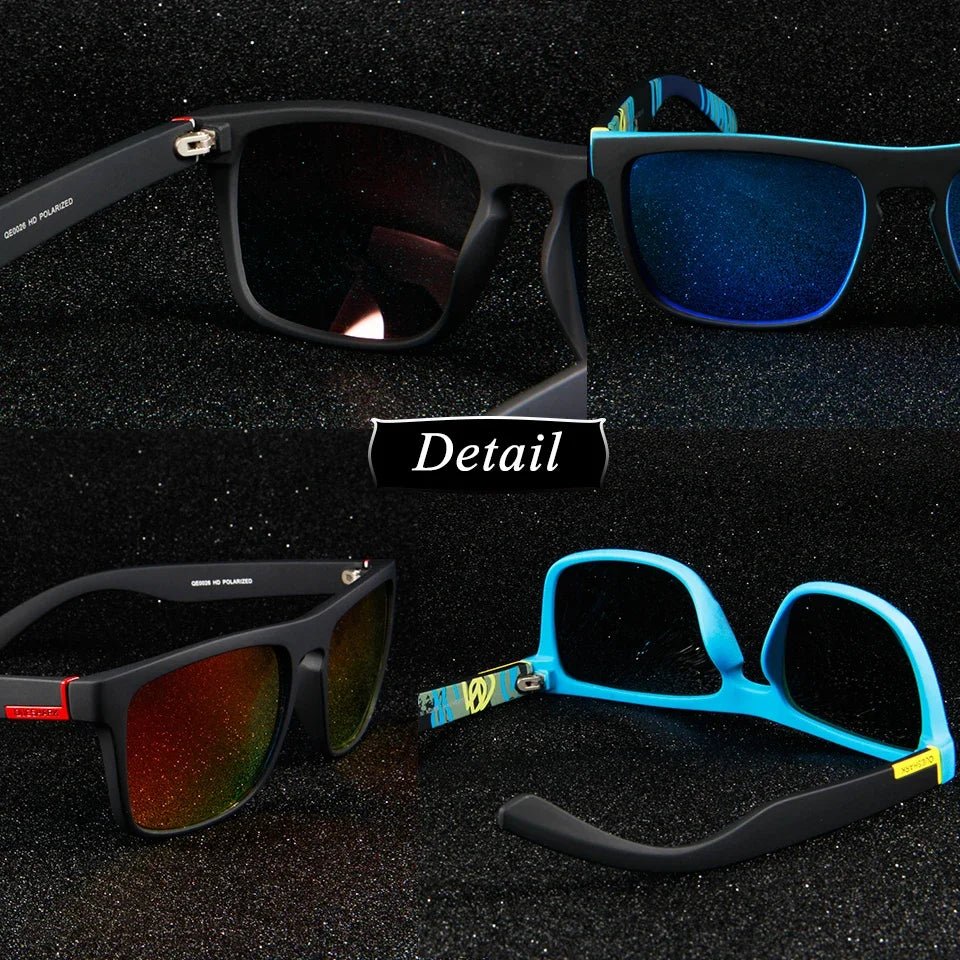 Queshark Polarisierte Sportsonnenbrille UV400 – Outdoor & Radfahren - flohmarkt-deutschland.shop