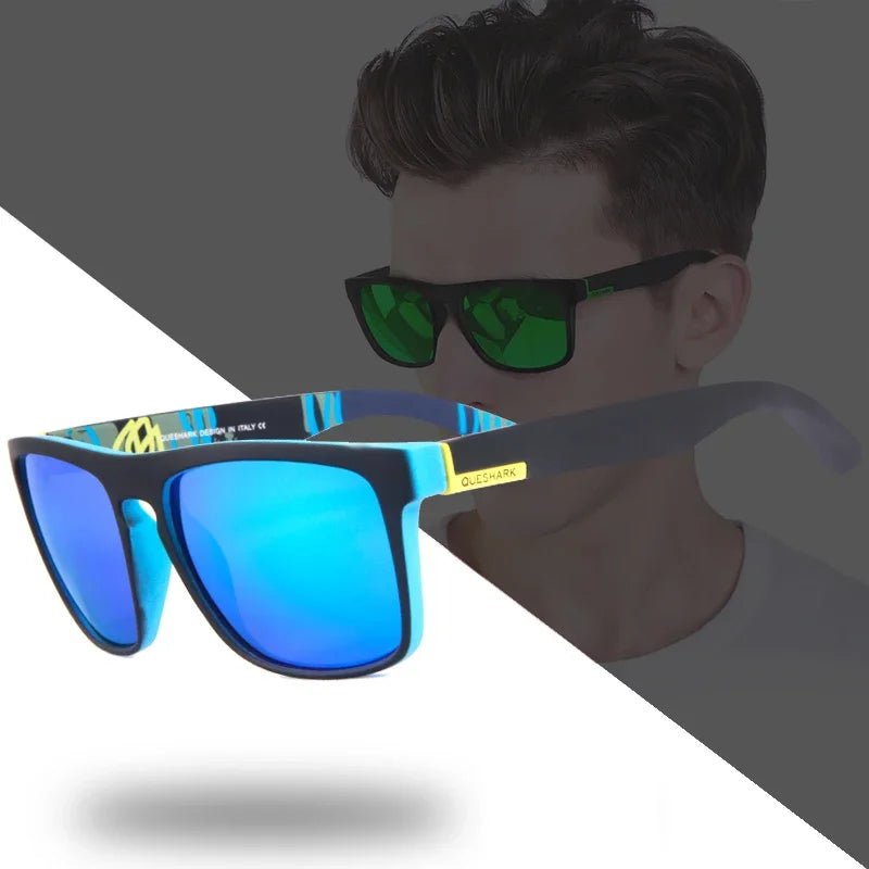 Queshark Polarisierte Sportsonnenbrille UV400 – Outdoor & Radfahren - flohmarkt-deutschland.shop