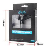 RACEWORK Fahrradpedale, 3 Lager, Mountainbike, Rennrad, Kohlefaserbeschichtung, ultraleichtes Flachpedal, MTB-Pedal aus Aluminiumlegierung, Nylon - flohmarkt-deutschland.shop