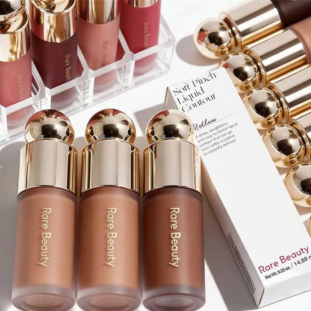 Rare Beauty 3D Face Contour Liquid Bronzer Shade Smooth Highlight Mirror Lasting Natural Nose Shadow Waterproof Brighten Makeup - flohmarkt-deutschland.shop