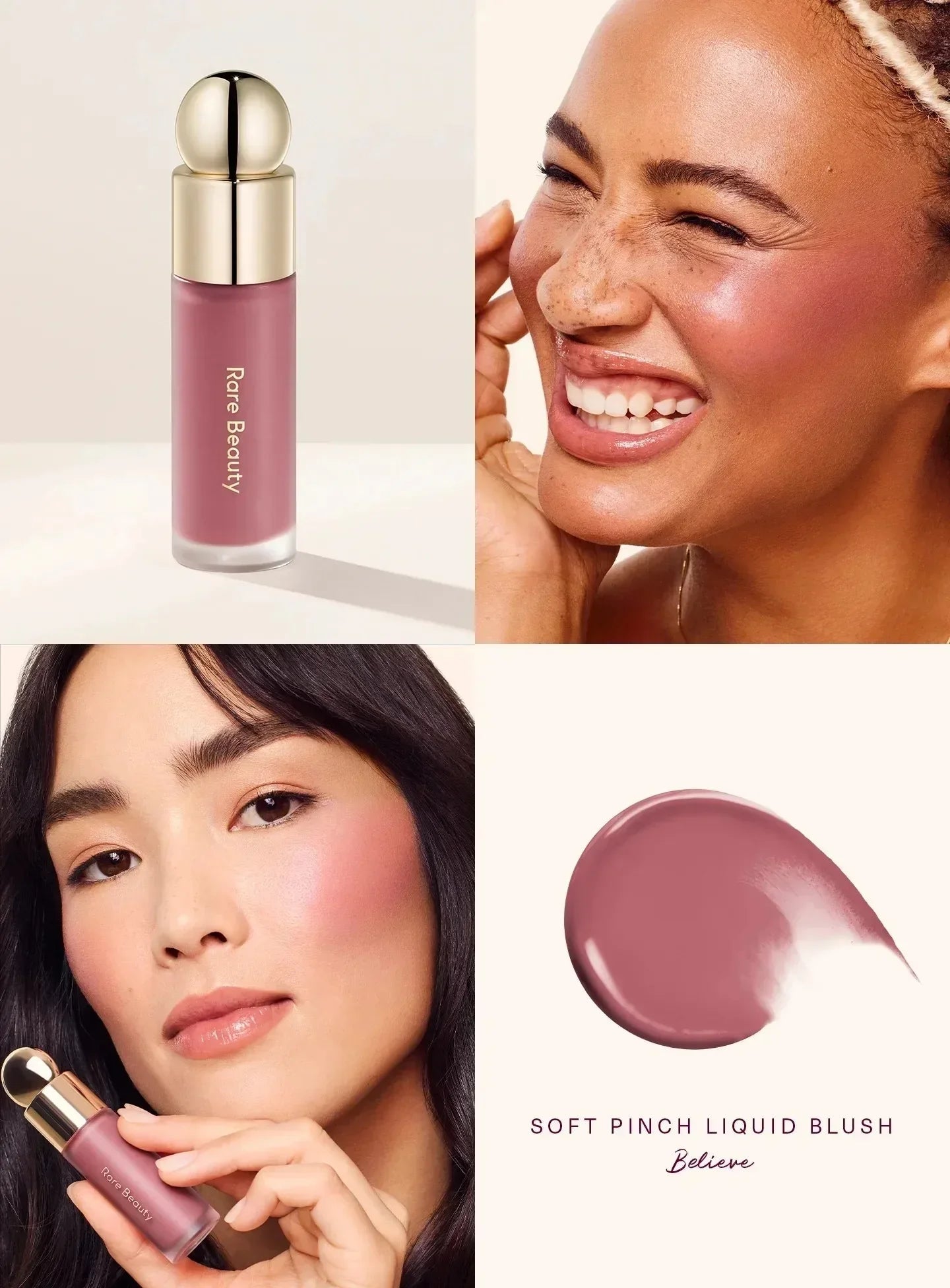 Rare Beauty Soft Pinch Liquid Blush Silky and Glide On Smooth Long Lasting Plump Pinch-perfect Flush Seamless Matte Dewy Makeup - flohmarkt-deutschland.shop