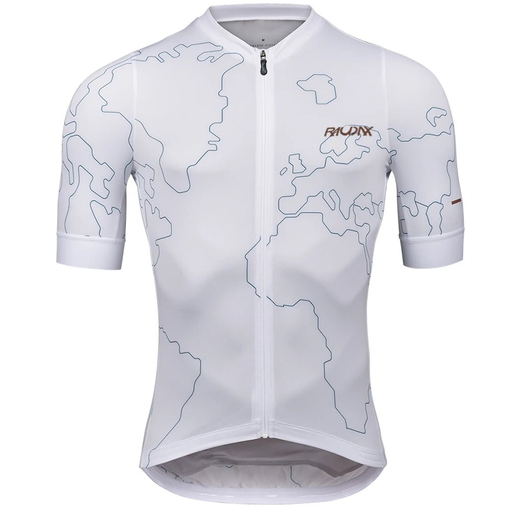 Raudax Men's Summer Short Sleeve Cycling Jersey UV Protection Ropa Ciclismo Racing Bike Wear Shirts Maillot Bicycle Clothing - flohmarkt-deutschland.shop