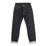 Red Tornado Slim Straight Fit Men's Jeans 16oz Selvage Denim Pants Dark Blue - flohmarkt-deutschland.shop