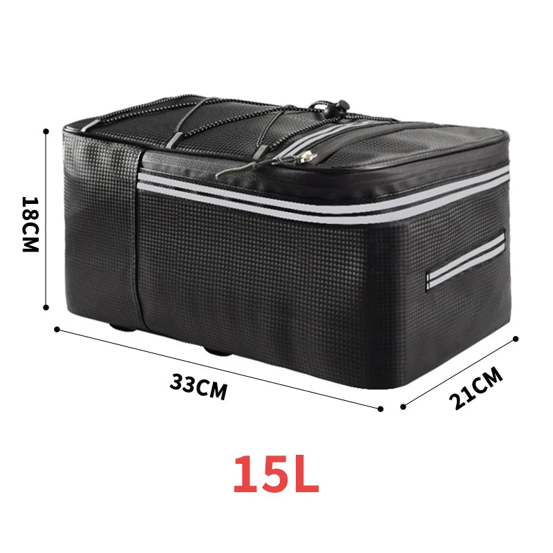 Reiten Fahrrad Hinten Sitz Tasche Fahrrad Gepäck Träger Rack Radfahren Berg MTB Fahrrad Wasserdichte Reise Schwanz Taschen Lagerung Zubehör - flohmarkt-deutschland.shop