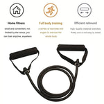 Resistance Bands With Handles, Exercise Bands, Workout Bands With Handles For Men Women, Strength Training Equipment At Home - flohmarkt-deutschland.shop