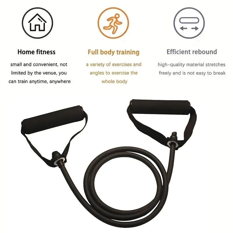 Resistance Bands With Handles, Exercise Bands, Workout Bands With Handles For Men Women, Strength Training Equipment At Home - flohmarkt-deutschland.shop